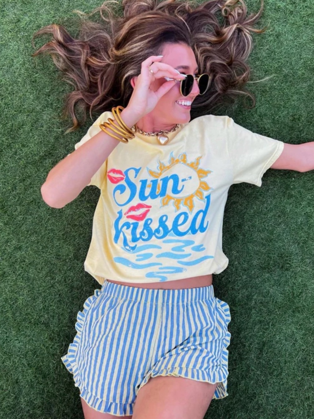 Comfort Colors Sun-Kissed Yellow Graphic Tee
